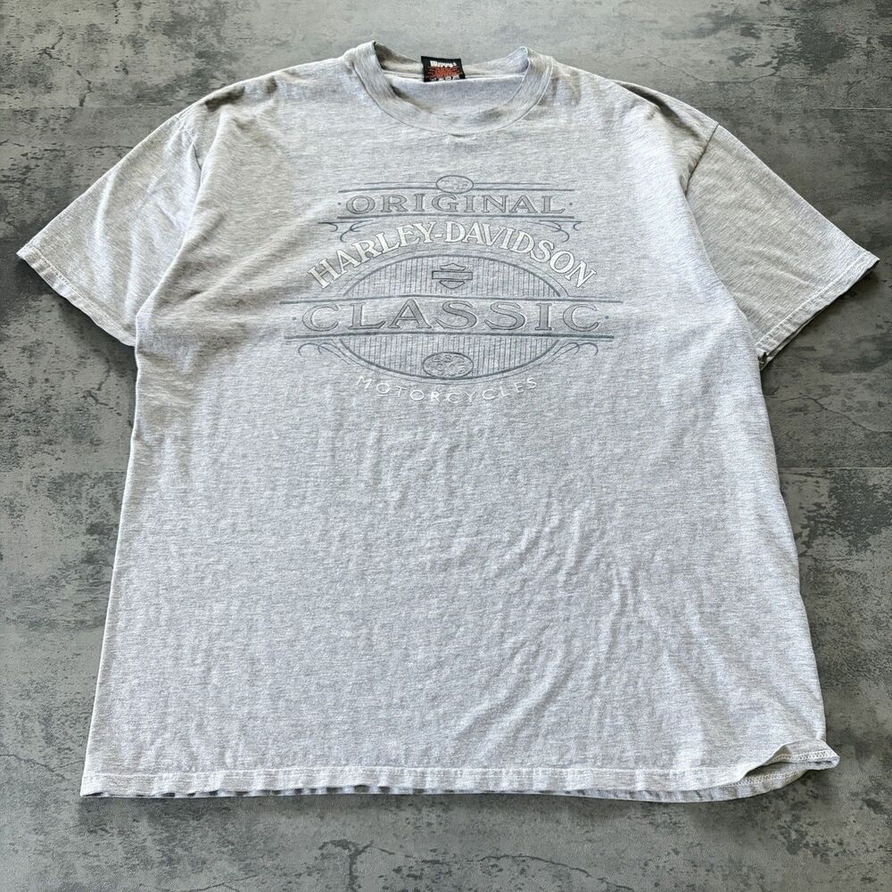 Vintage Y2K Harley Davidson Milwaukee T-Shirt Center Classic Logo 2000 Size XL